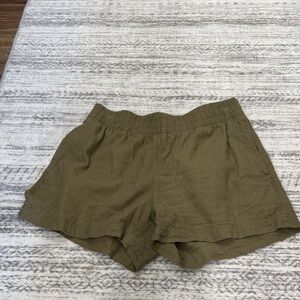 Old Navy High Waist Khaki Shorts